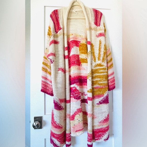 Anthropology Yoga Cardigan - Picture 2 of 2